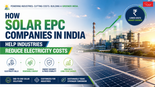Cals India renewable energy EPC services for industries