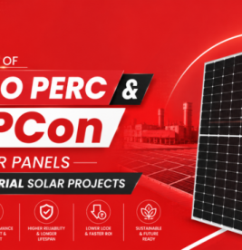 High-efficiency industrial solar EPC project by Cals India
