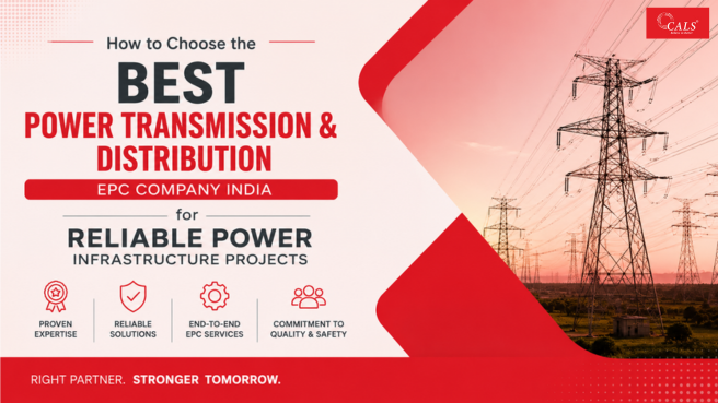 Cals India Power Transmission & Distribution EPC Company delivering reliable power infrastructure and transmission line installation in India