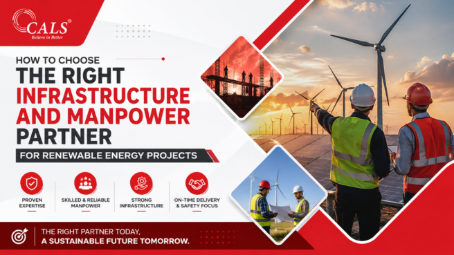 CALS India renewable energy infrastructure and manpower services