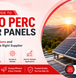 Mono PERC solar panels in India for commercial and industrial solar projects