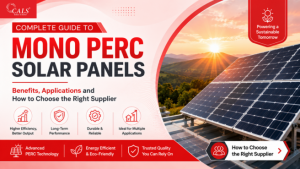 Mono PERC solar panels in India for commercial and industrial solar projects