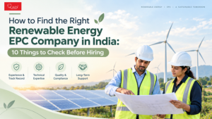 Renewable energy EPC company in India for solar and wind projects